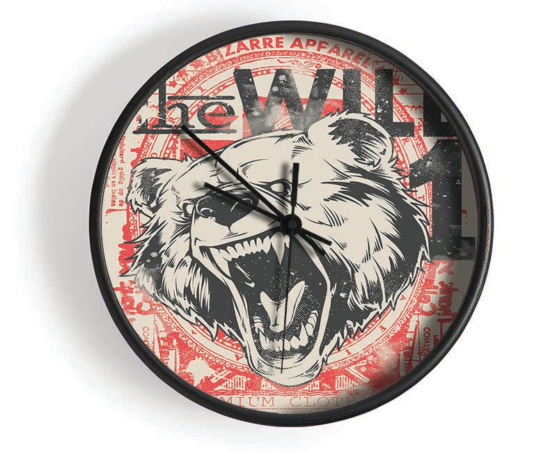 The Wild 1 Clock - Wallart-Direct UK