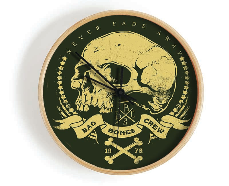 Bad Bones Crew Clock - Wallart-Direct UK