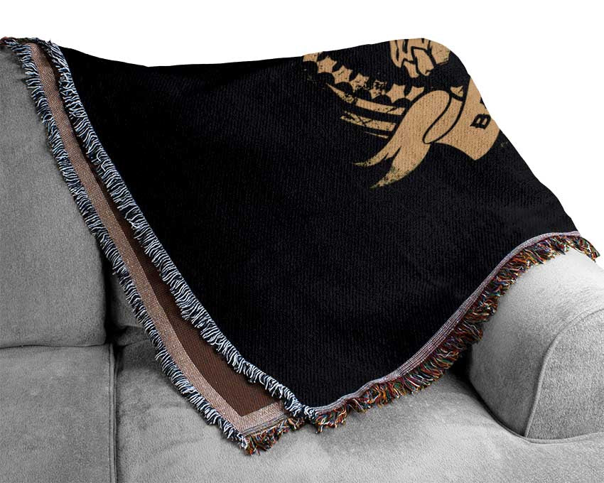 Bad Bones Crew Woven Blanket