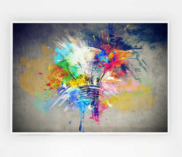 I Have An Idea Print Poster Wall Art