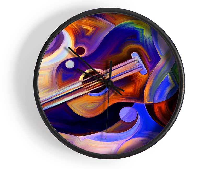 The Ukulele Dream Clock - Wallart-Direct UK