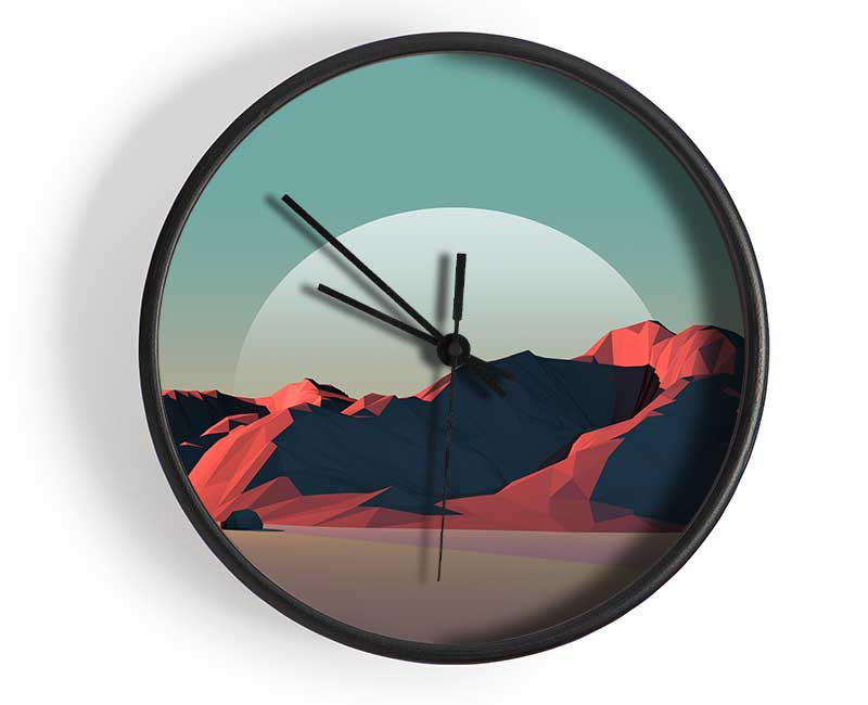 The Moon Over The Canyon Clock - Wallart-Direct UK