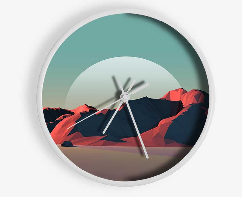 The Moon Over The Canyon Clock - Wallart-Direct UK