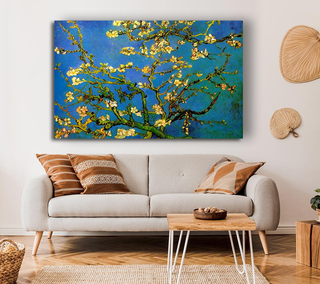 Picture of Van Gogh Blossoming Almond Tree Canvas Print Wall Art