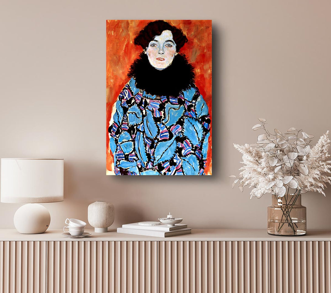 Picture of Klimt Johanna Staude Canvas Print Wall Art