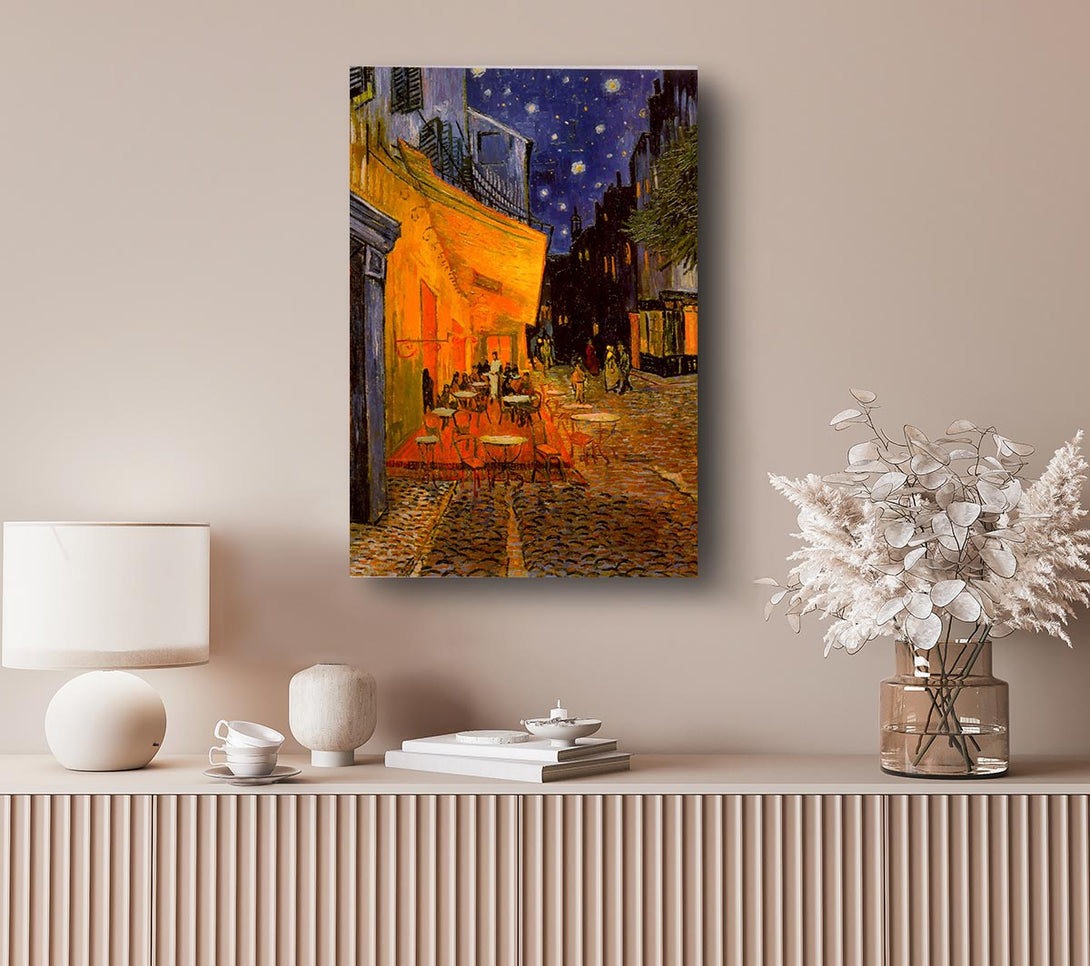 Picture of Van Gogh Pavement Cafe Canvas Print Wall Art