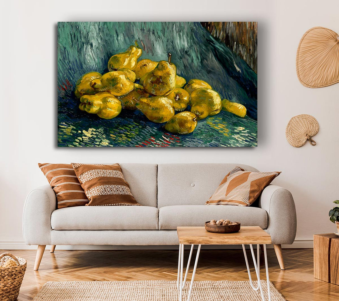 Picture of Van Gogh Still Life With Quinces Canvas Print Wall Art