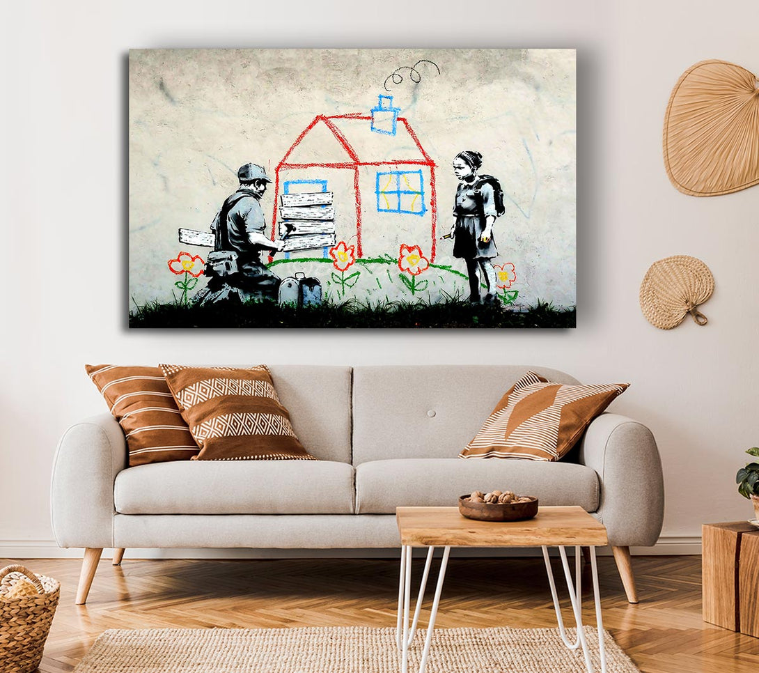 Picture of Volunteers Canvas Print Wall Art