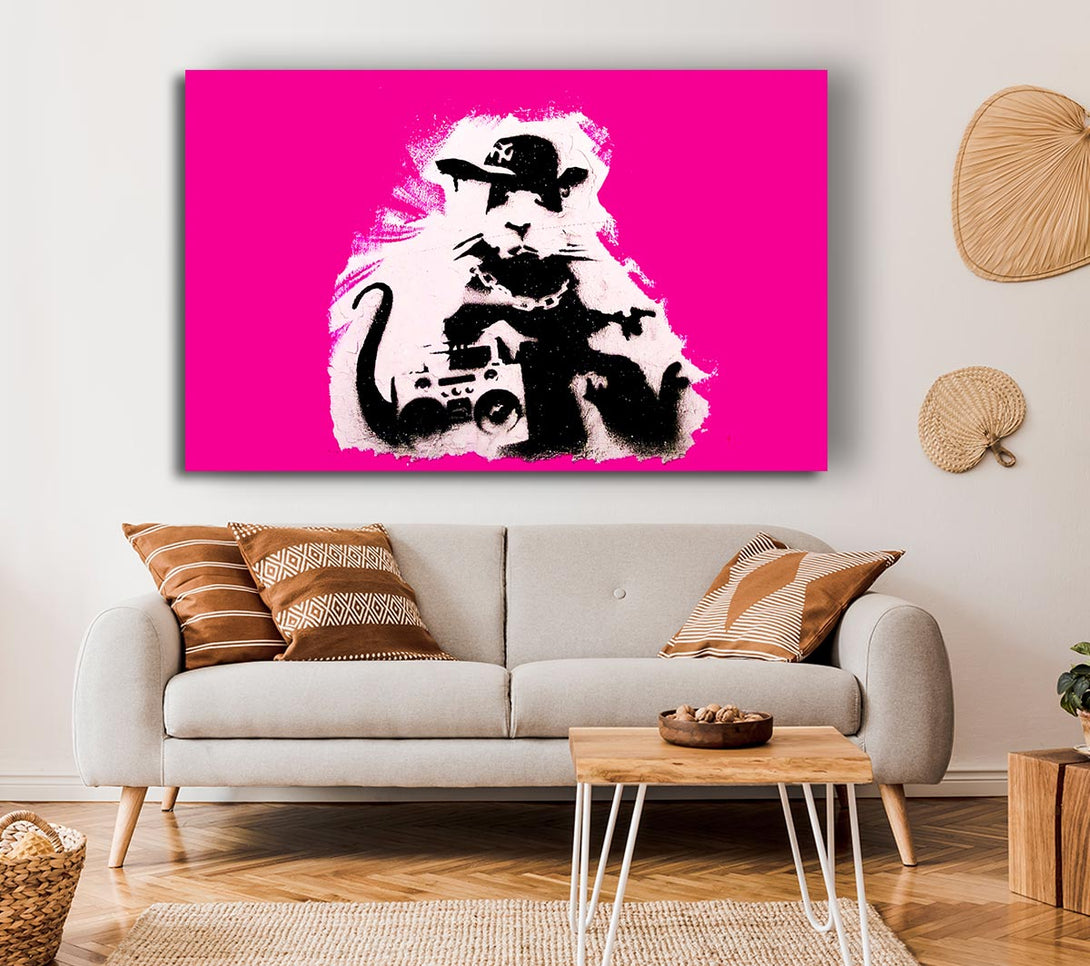 Picture of Pimp Rat Canvas Print Wall Art