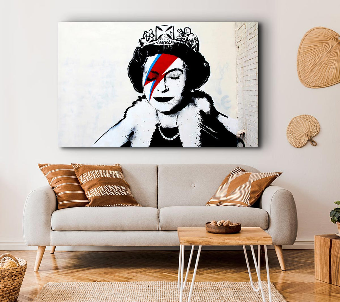 Picture of Queen Bowie Canvas Print Wall Art