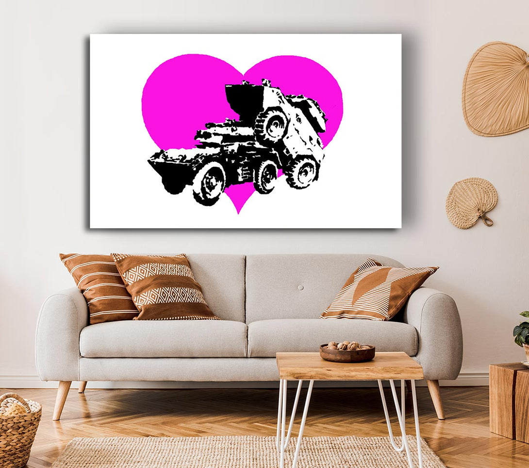 Picture of Love Bugs Canvas Print Wall Art