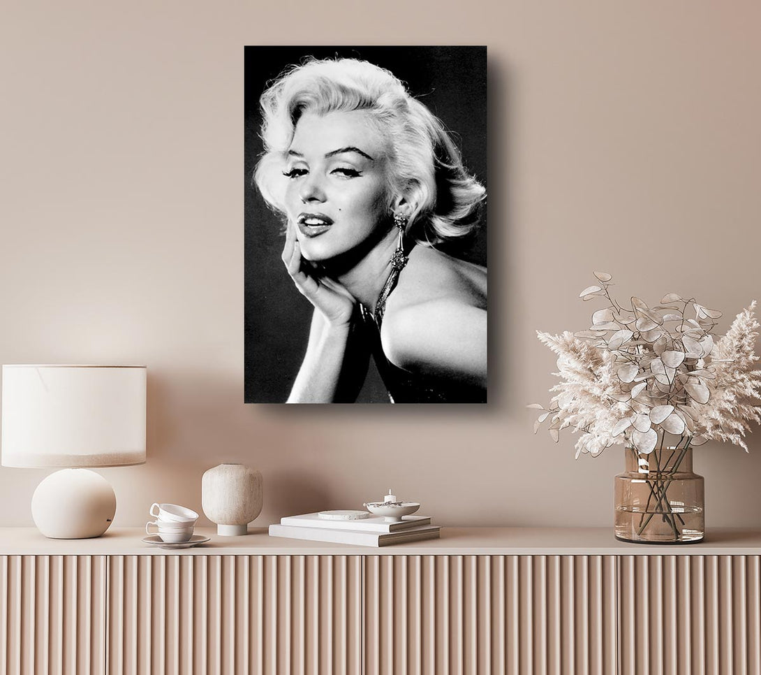 Picture of Marilyn Monroe Beauty Canvas Print Wall Art