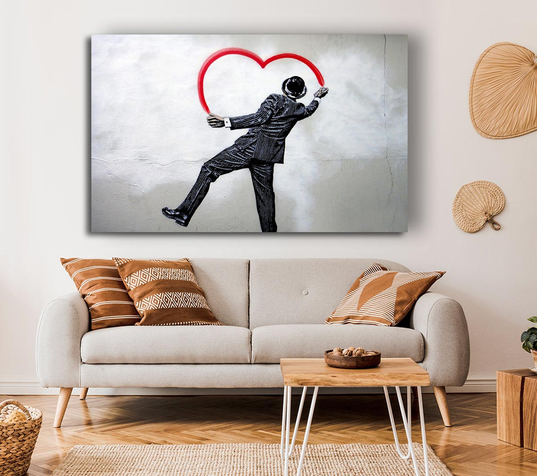 Picture of Business Love Canvas Print Wall Art