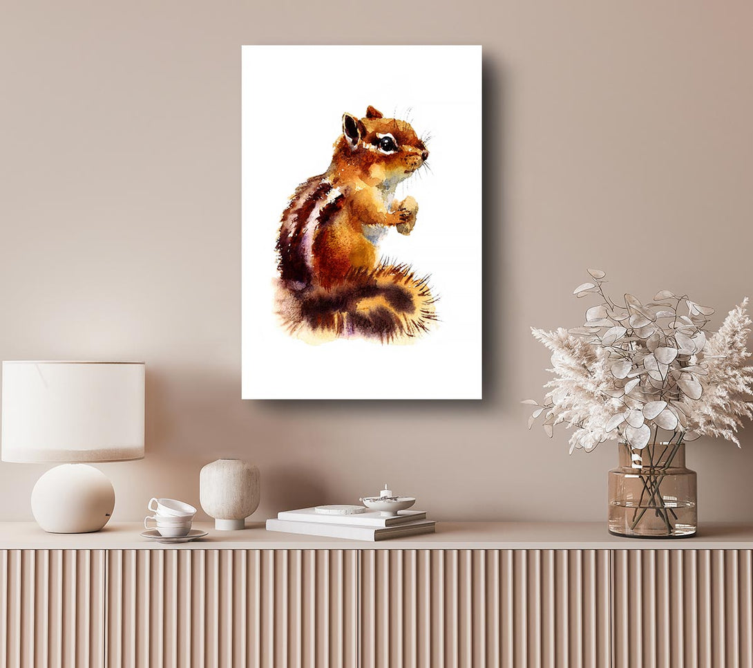 Picture of Squirrel Nuts Canvas Print Wall Art