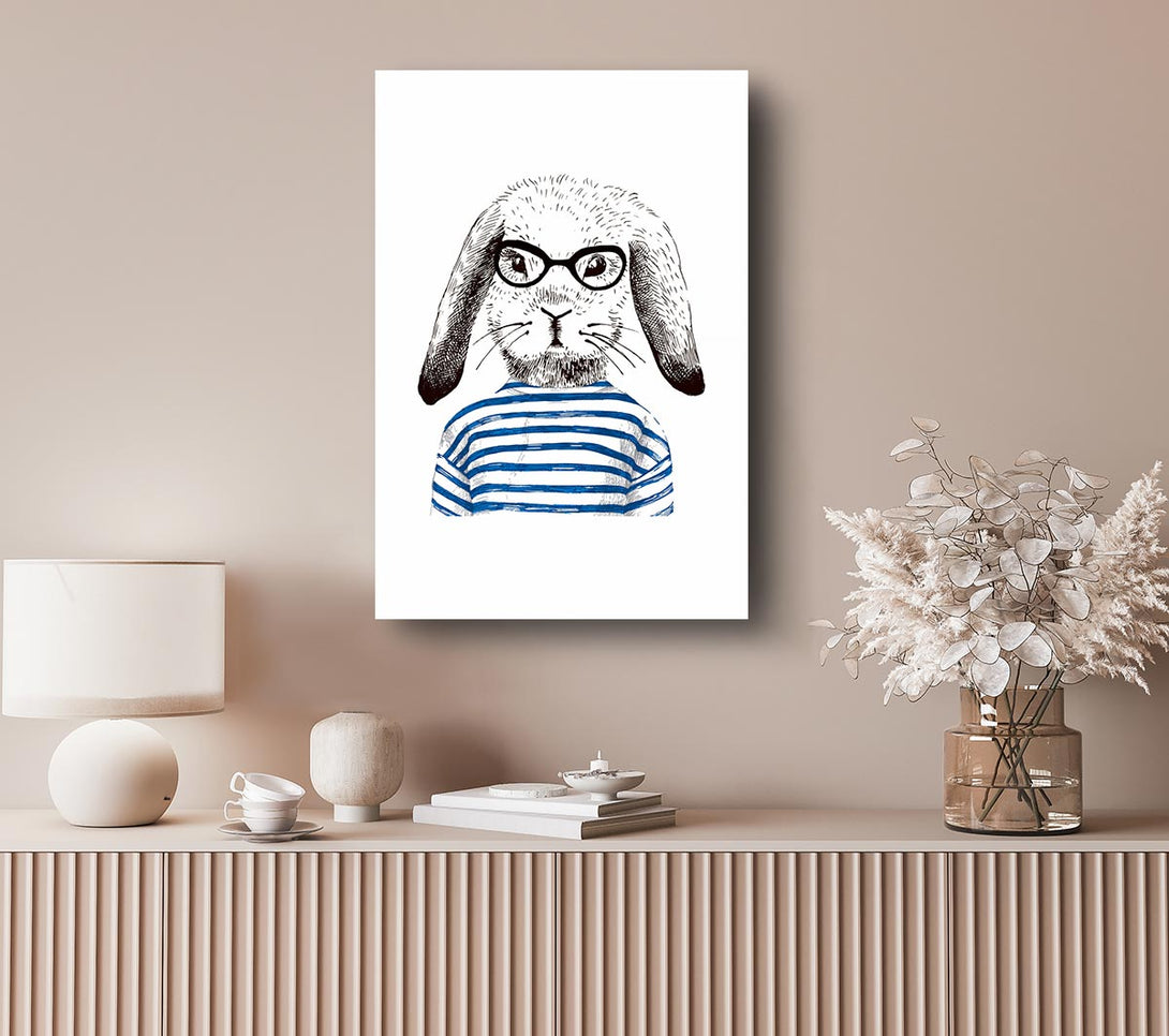 Picture of Roger The Rabbit Canvas Print Wall Art