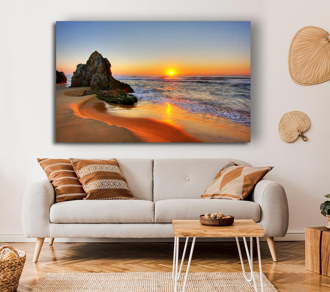 Picture of Sculptures Of The Ocean Canvas Print Wall Art