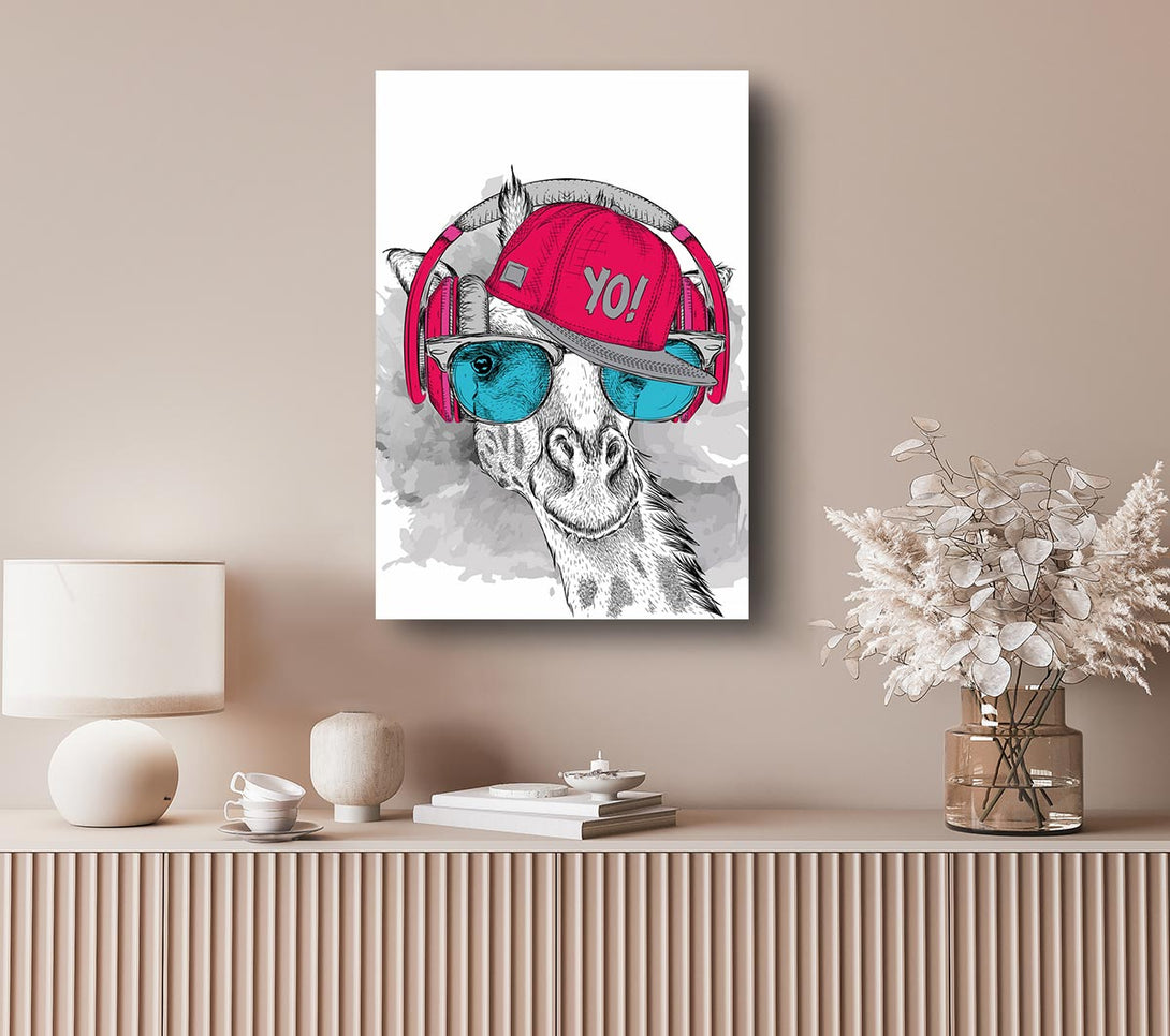 Picture of Gordon The GiraffeA Canvas Print Wall Art