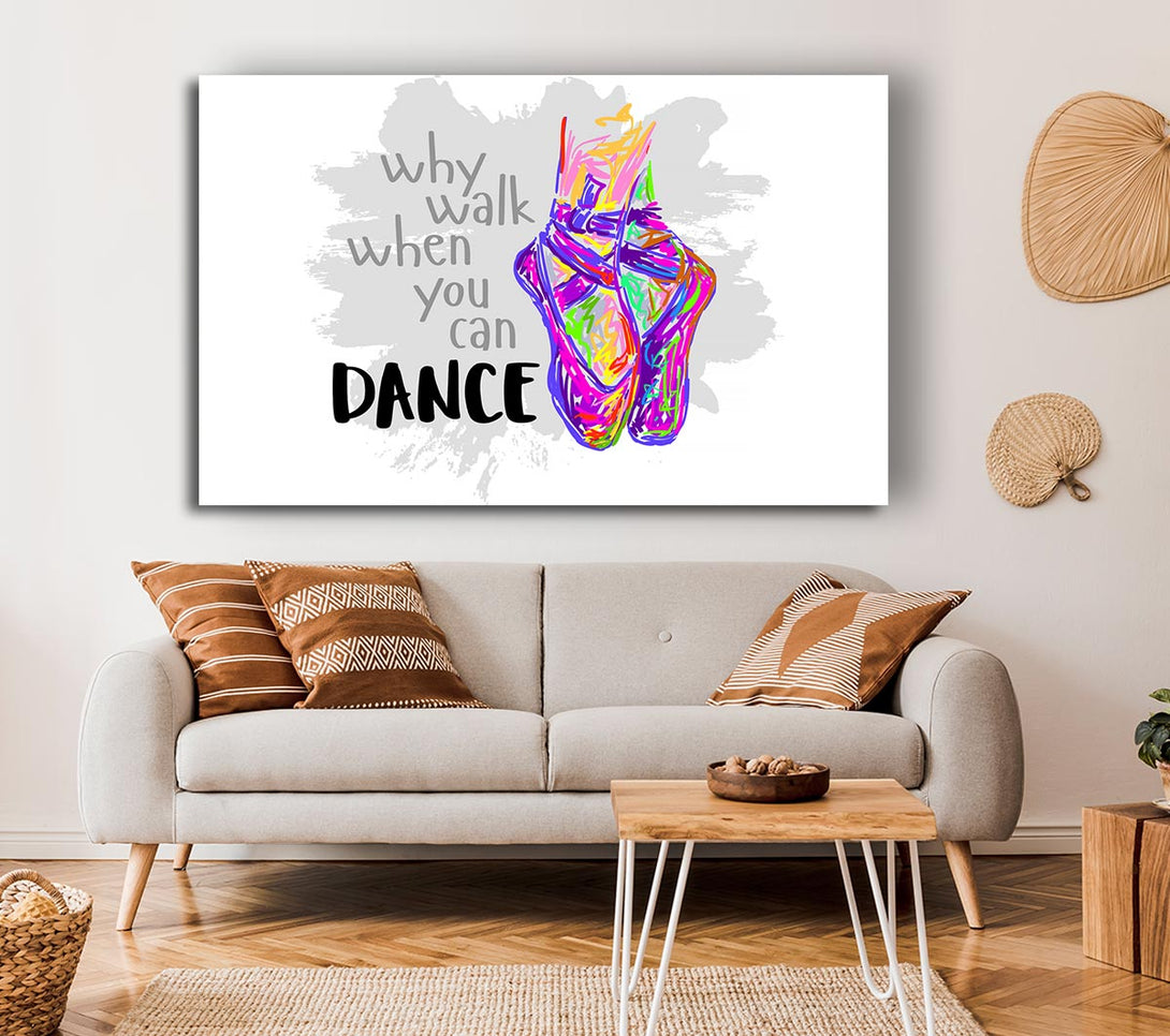 Picture of Ballerina Shoes 4 Canvas Print Wall Art