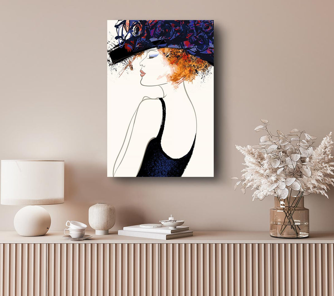 Picture of Hats Hats Hats Canvas Print Wall Art