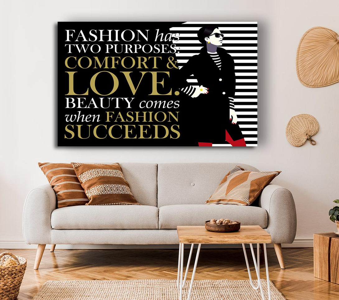 Picture of Comfort And Love Canvas Print Wall Art