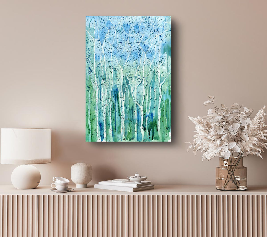 Picture of Tree Splash Canvas Print Wall Art