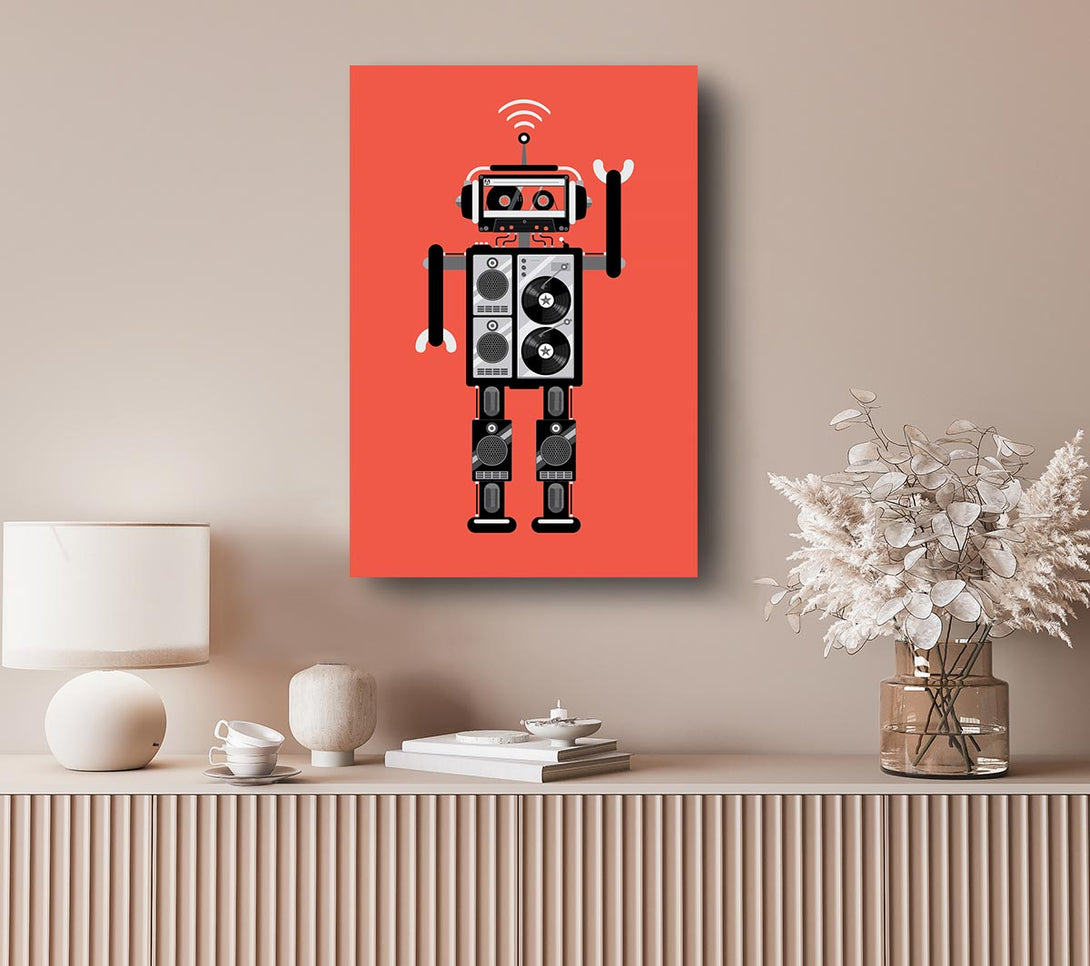 Picture of Robot Dance Canvas Print Wall Art