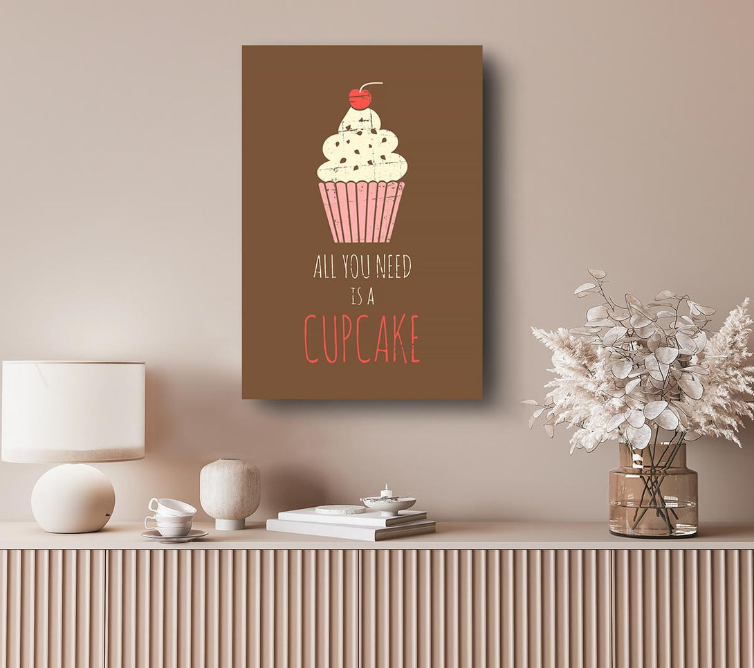 Picture of Cupcake 3 Canvas Print Wall Art