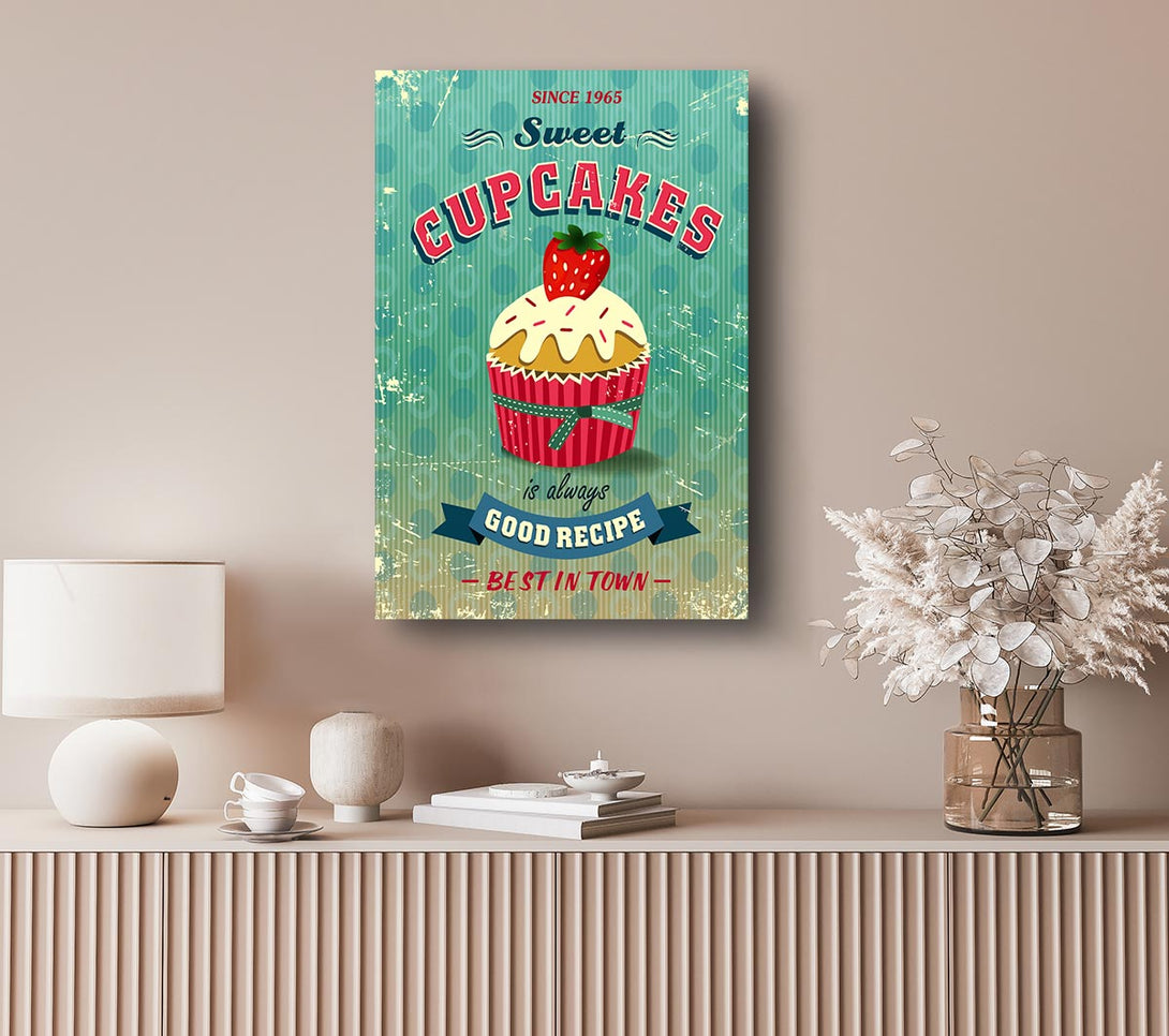 Picture of Cupcake 7 Canvas Print Wall Art