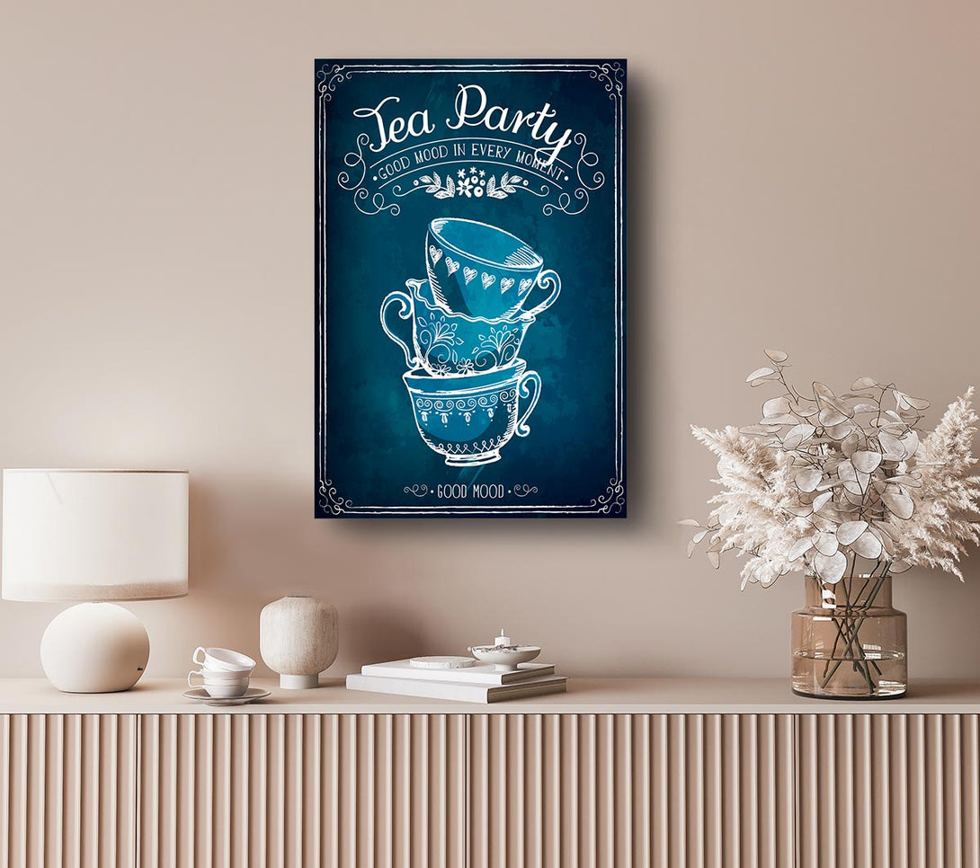 Picture of Tea Party 1 Canvas Print Wall Art