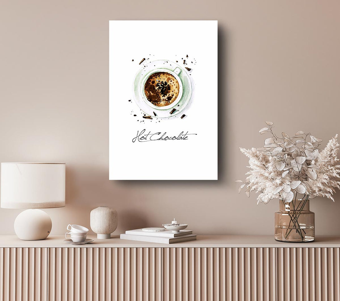 Picture of Hot Chocolate Canvas Print Wall Art