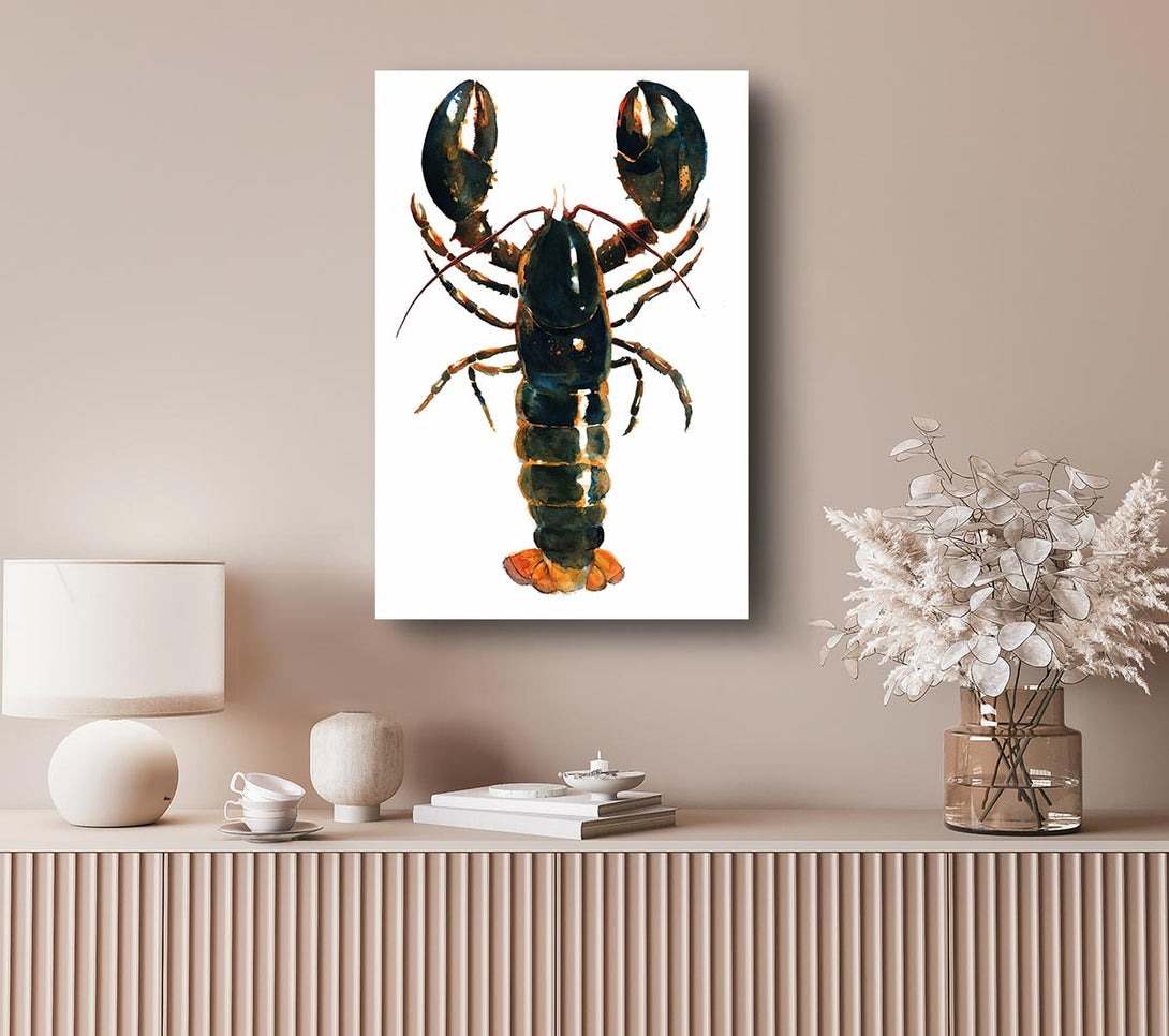 Picture of Lobster Canvas Print Wall Art