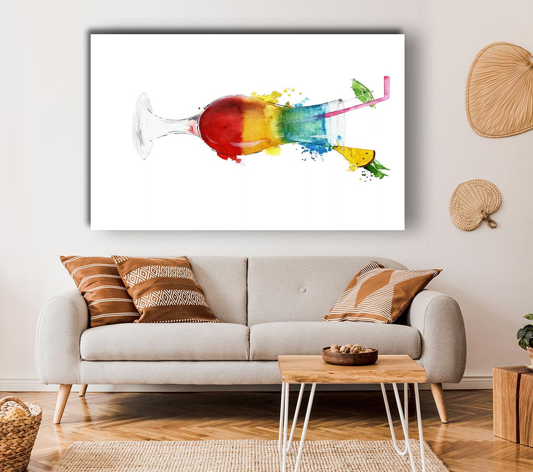 Picture of Jelly Baby Cocktail Canvas Print Wall Art