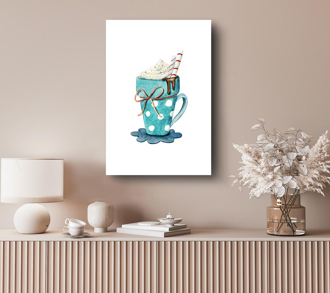 Picture of Hot Chocolate Delight Canvas Print Wall Art