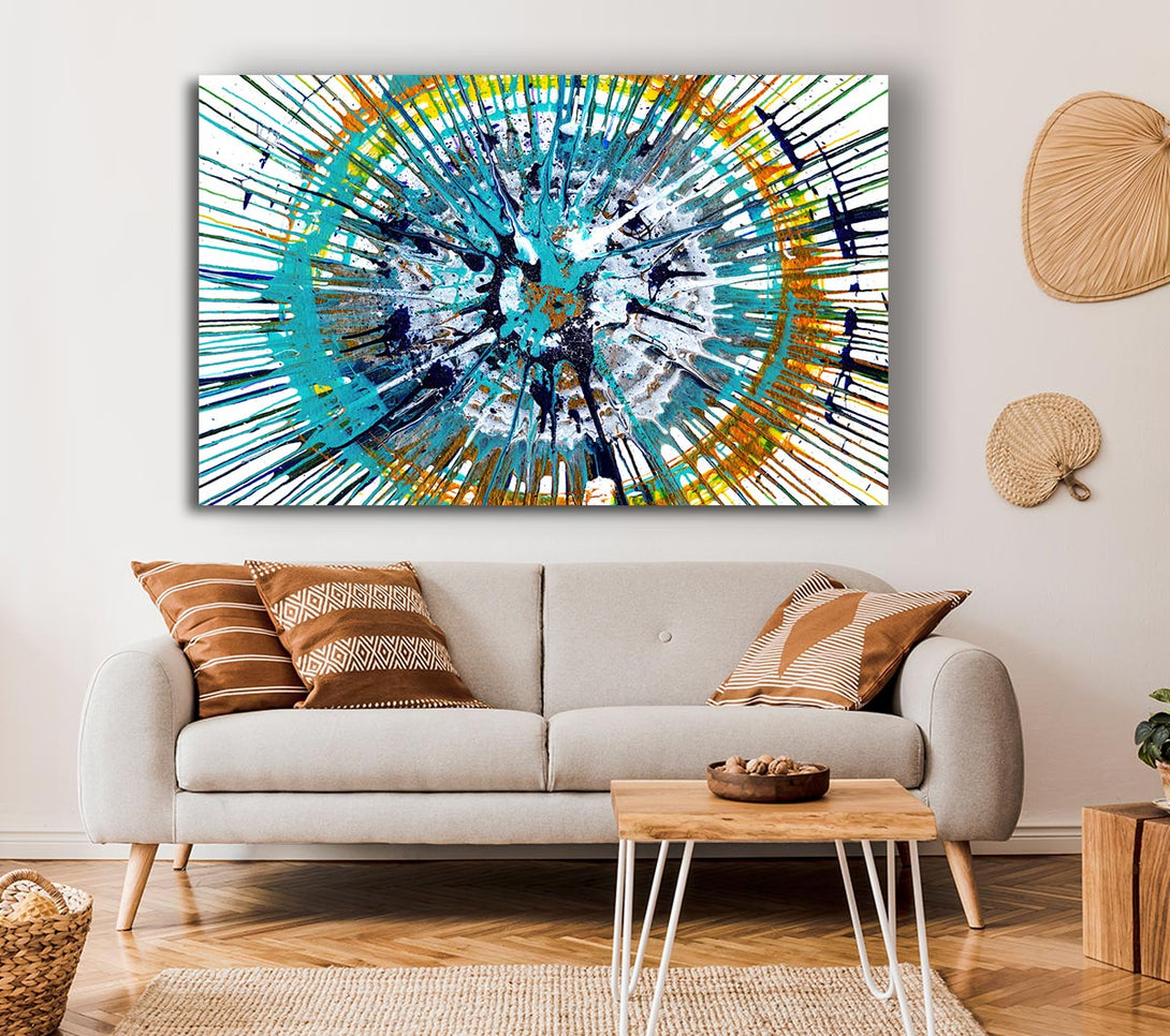 Picture of Star Explosion 3 Canvas Print Wall Art