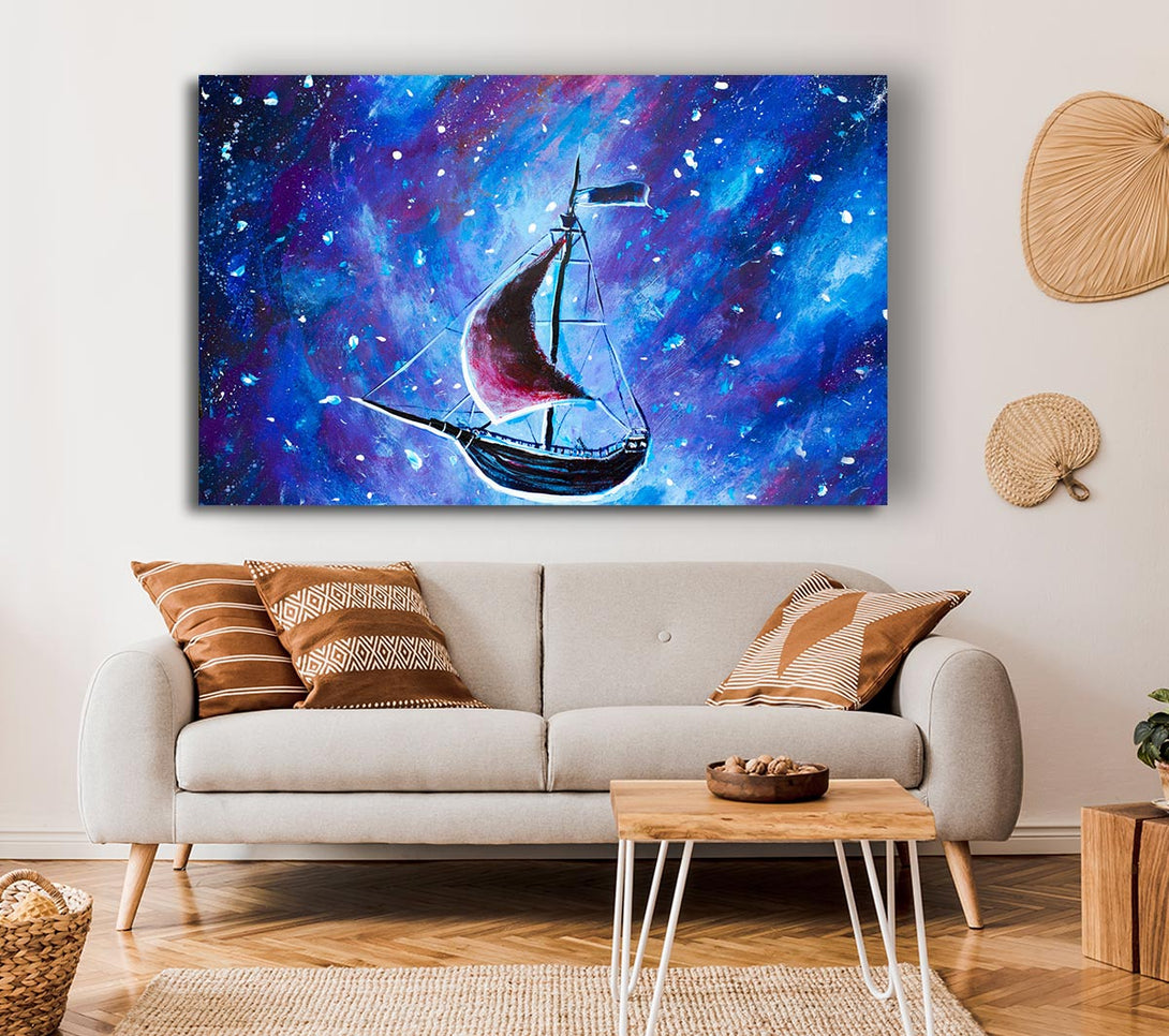 Picture of The Ship In Space Canvas Print Wall Art