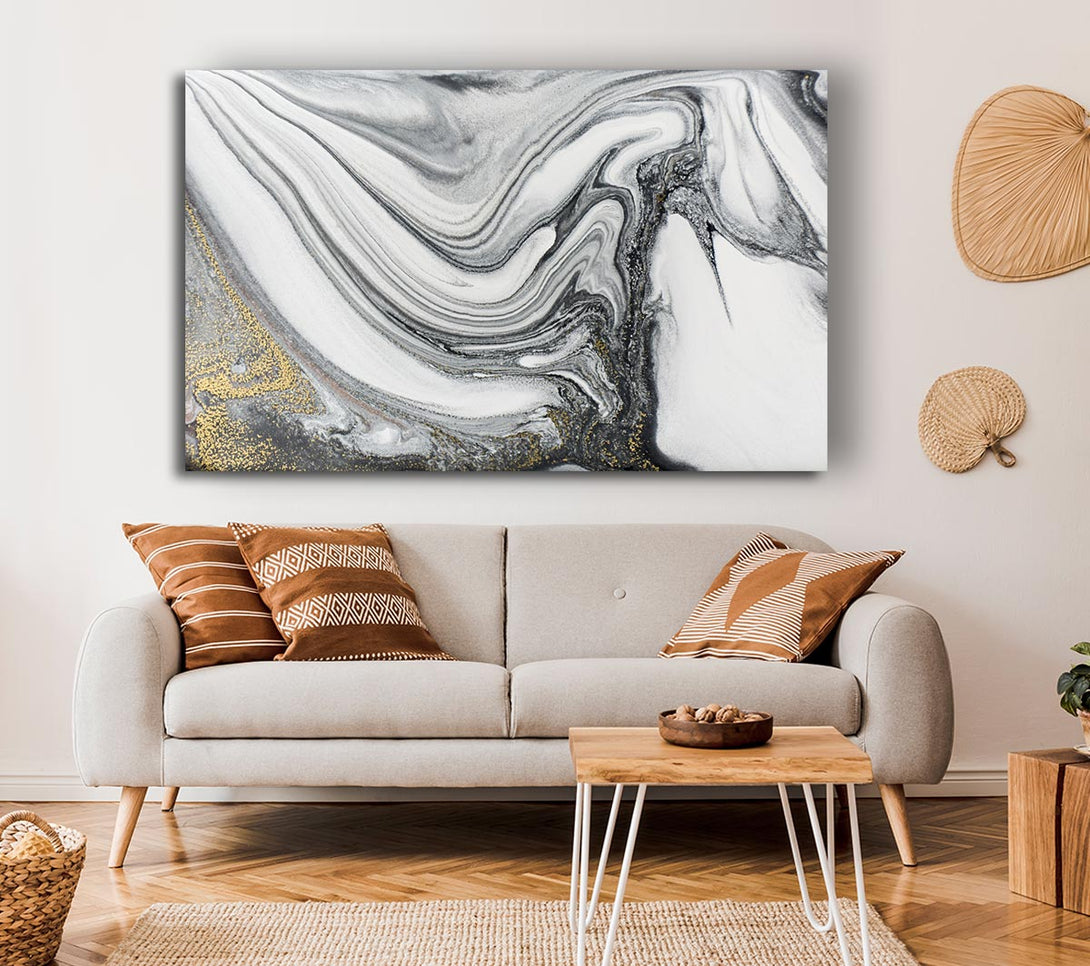 Picture of Swirl Of Stone Canvas Print Wall Art