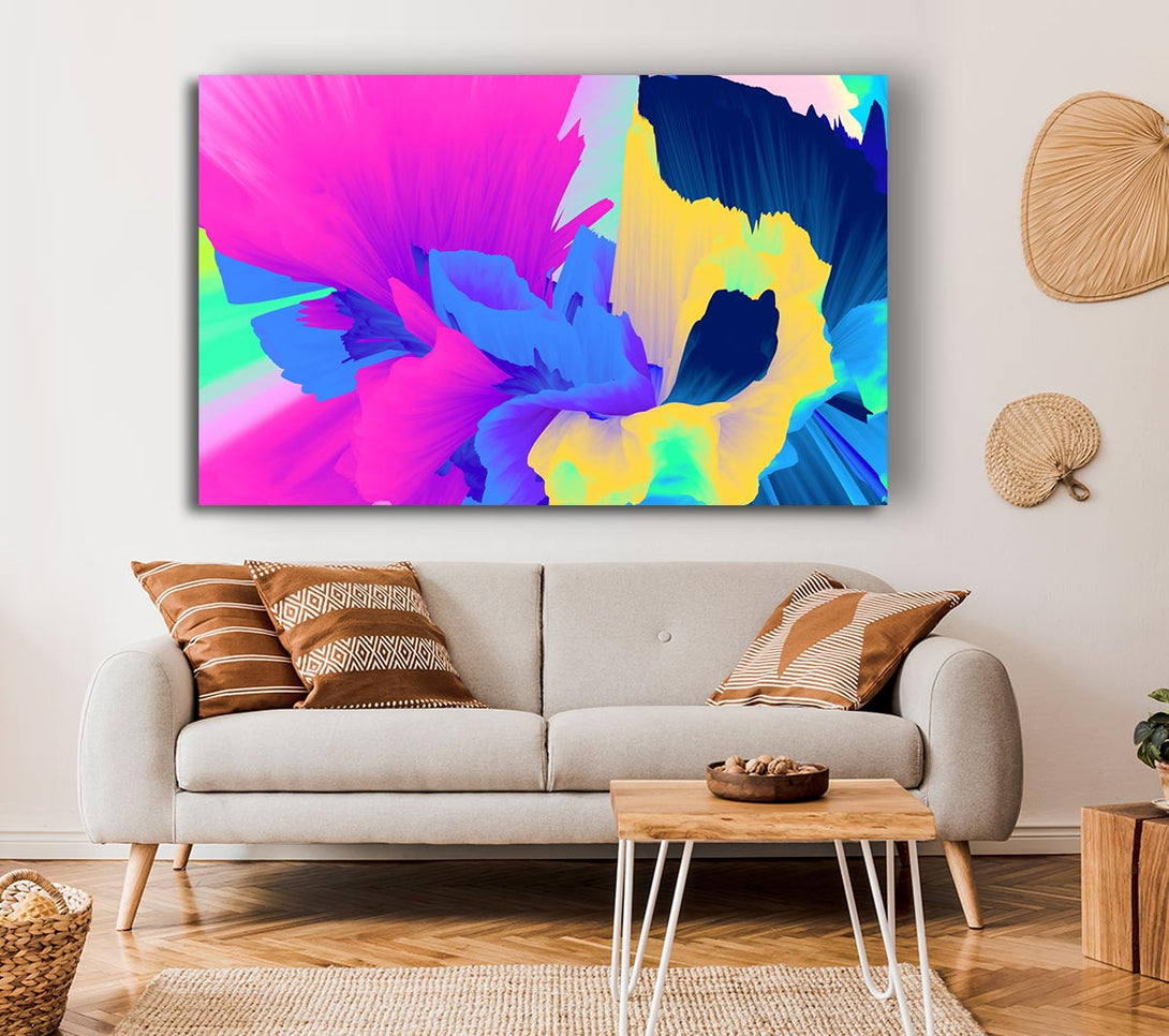 Picture of The Colour Washout Canvas Print Wall Art