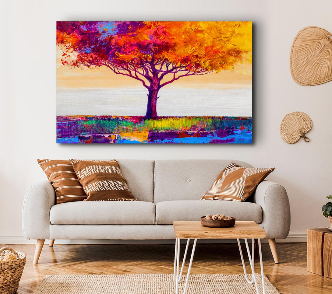 Picture of The Orange Tree Paradise Canvas Print Wall Art