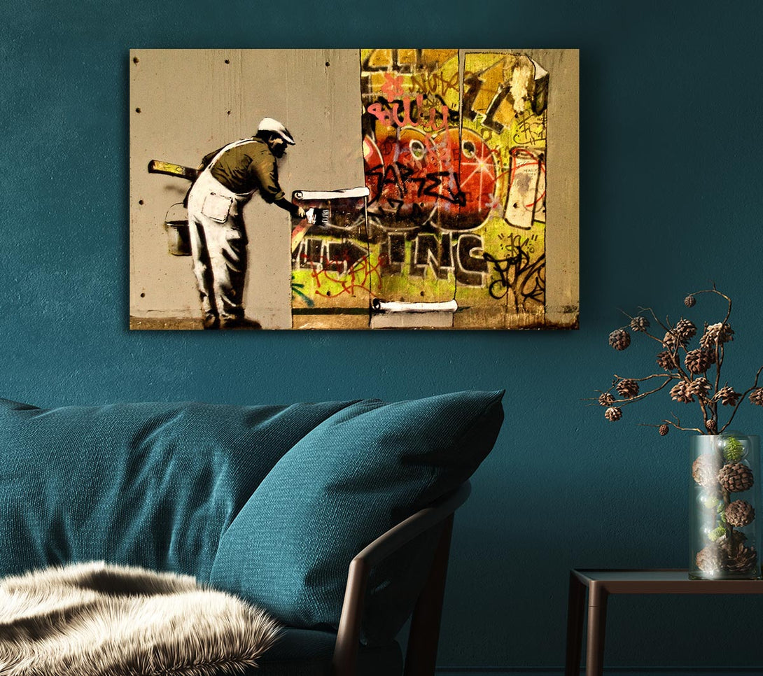 Picture of Wall Paper Canvas Print Wall Art