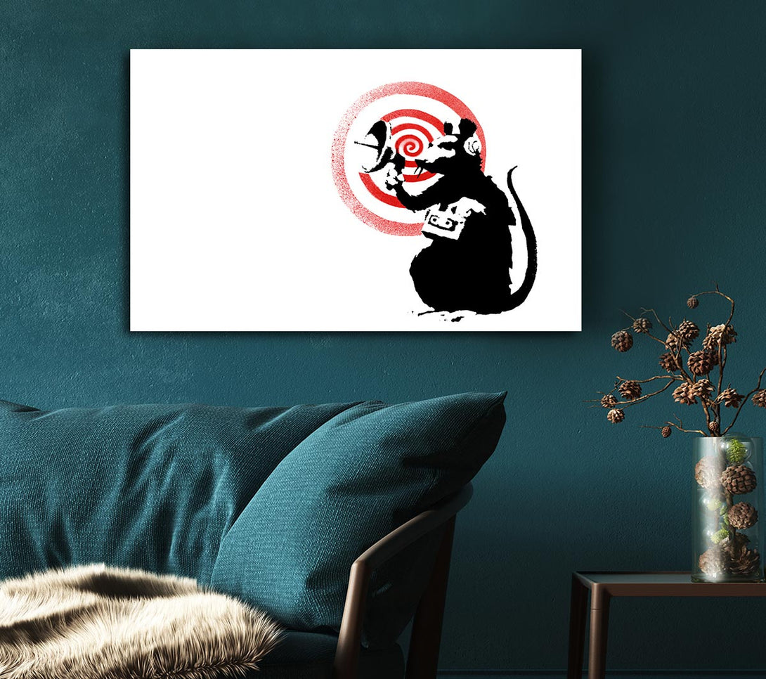 Picture of Radar Rat 1 Canvas Print Wall Art