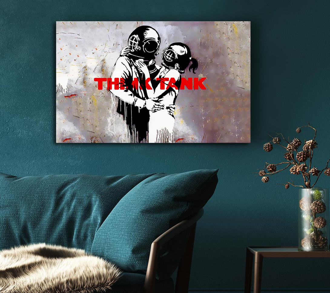 Picture of Think Tank Canvas Print Wall Art