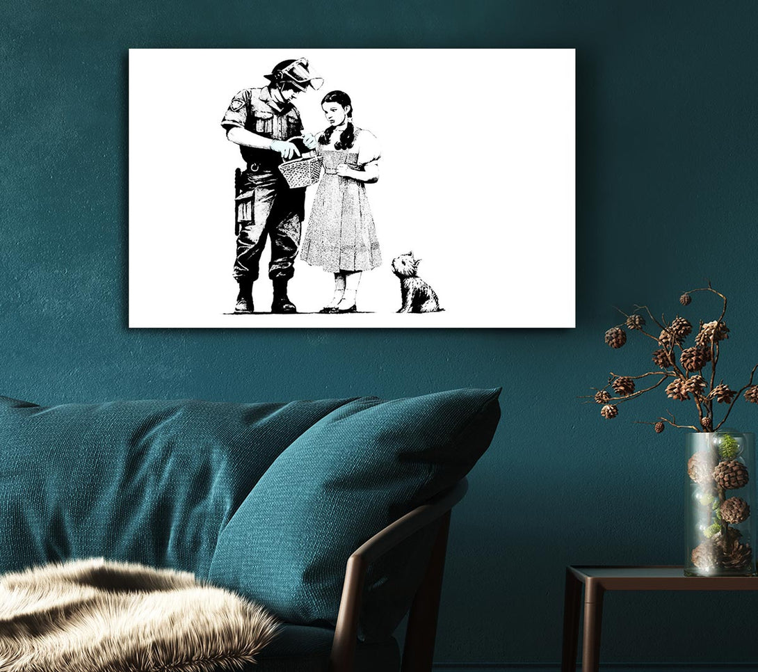 Picture of Wizard Of Oz Dorothy Lost Canvas Print Wall Art