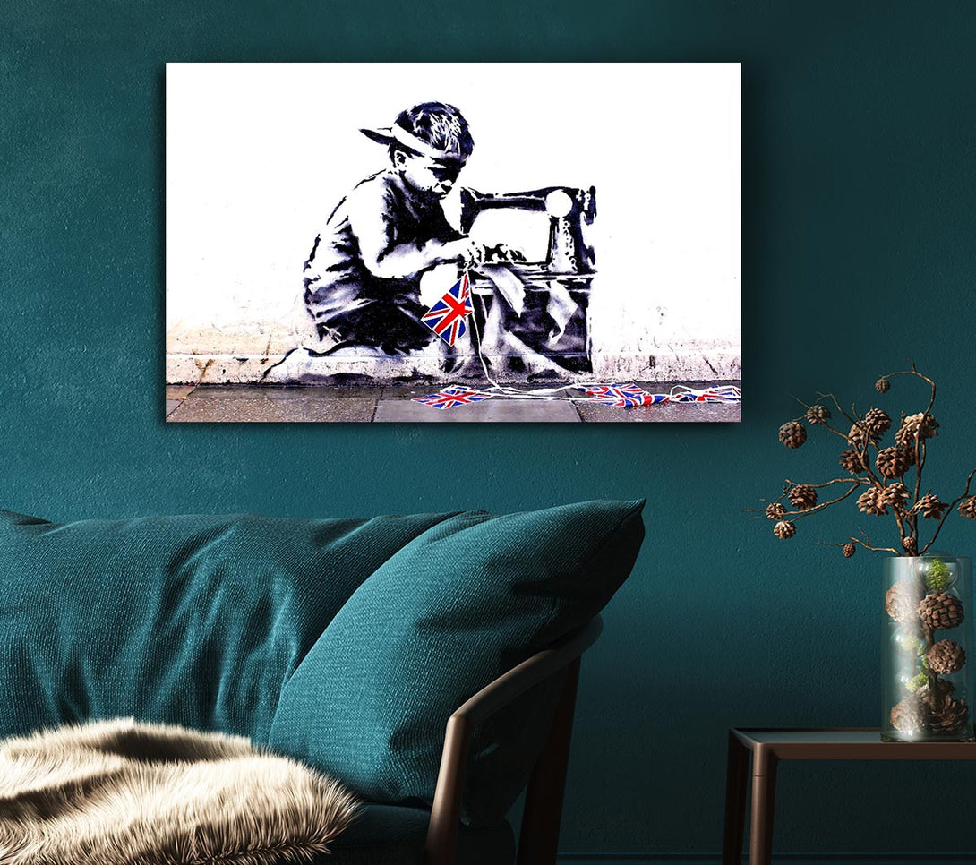 Picture of British Empire Canvas Print Wall Art