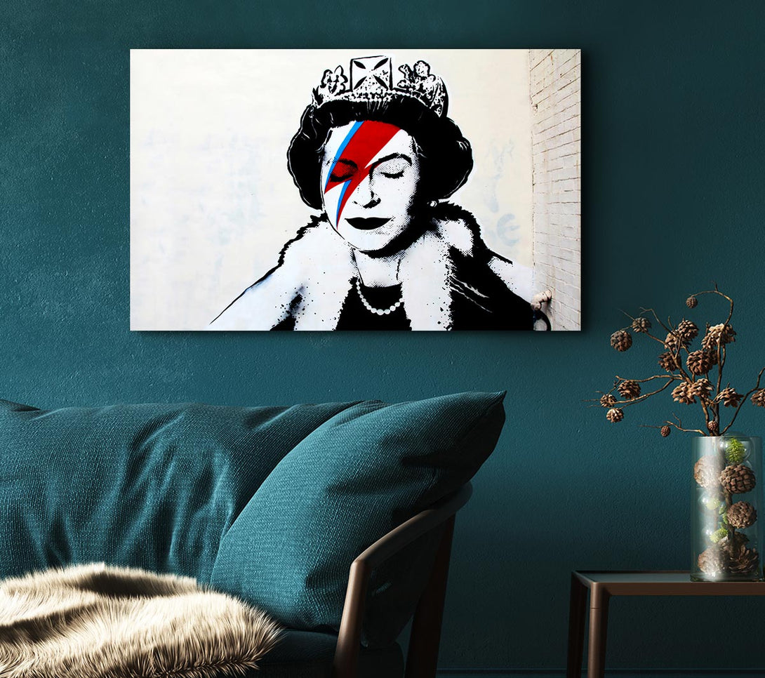 Picture of Queen Bowie Canvas Print Wall Art