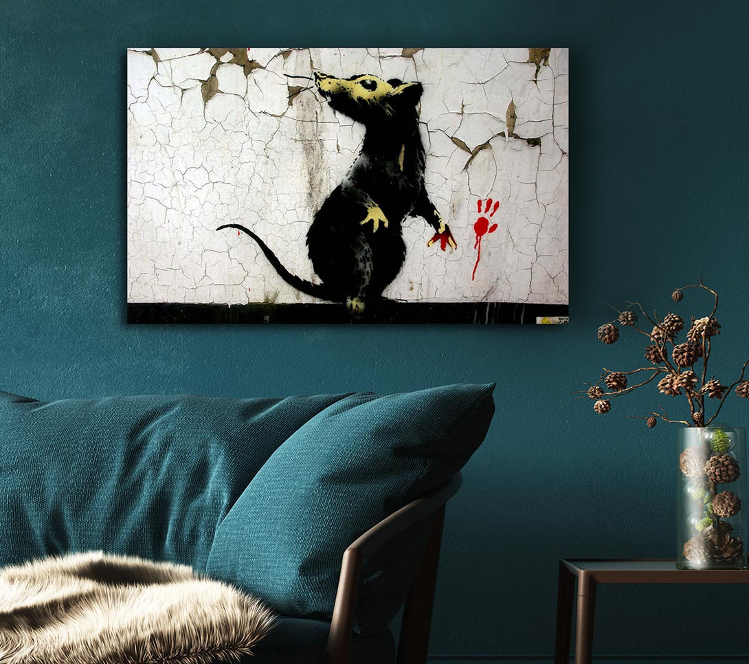 Picture of Rat Paw Canvas Print Wall Art