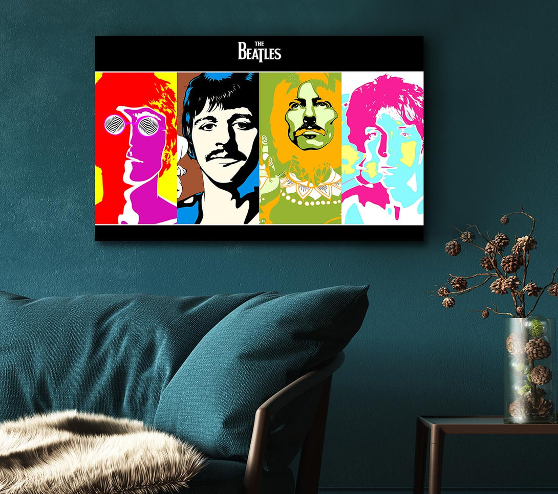 Picture of The Beatles Canvas Print Wall Art