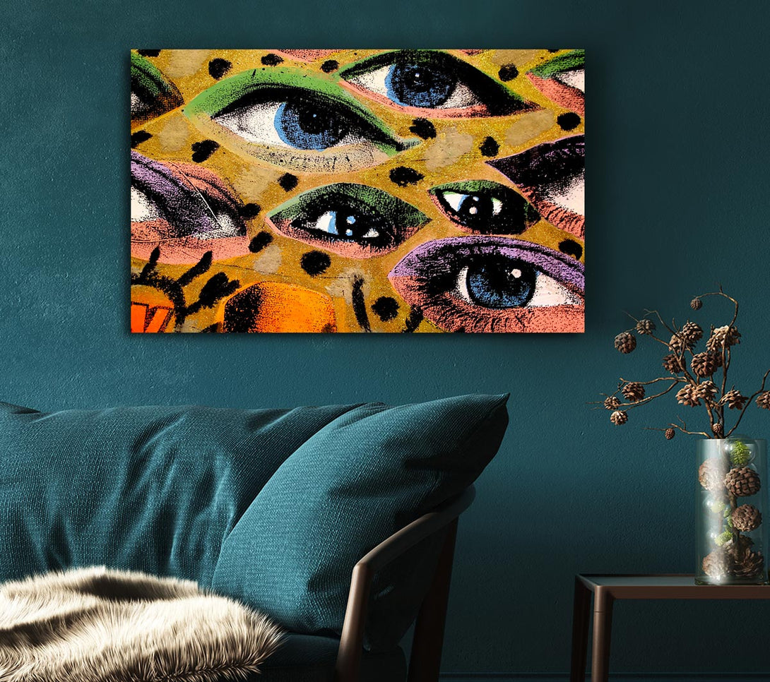 Picture of All Eyes On You Canvas Print Wall Art