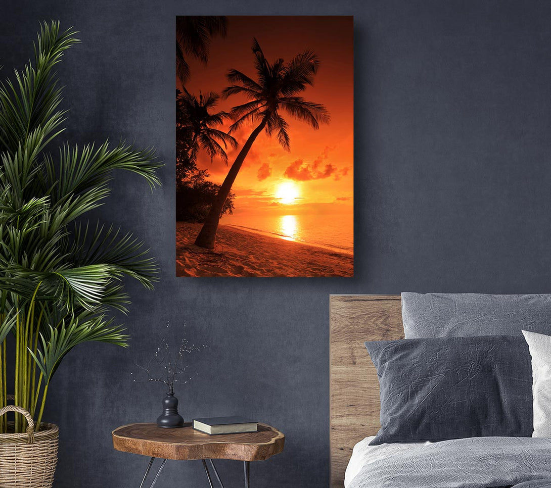 Picture of Thailand Sunset Canvas Print Wall Art