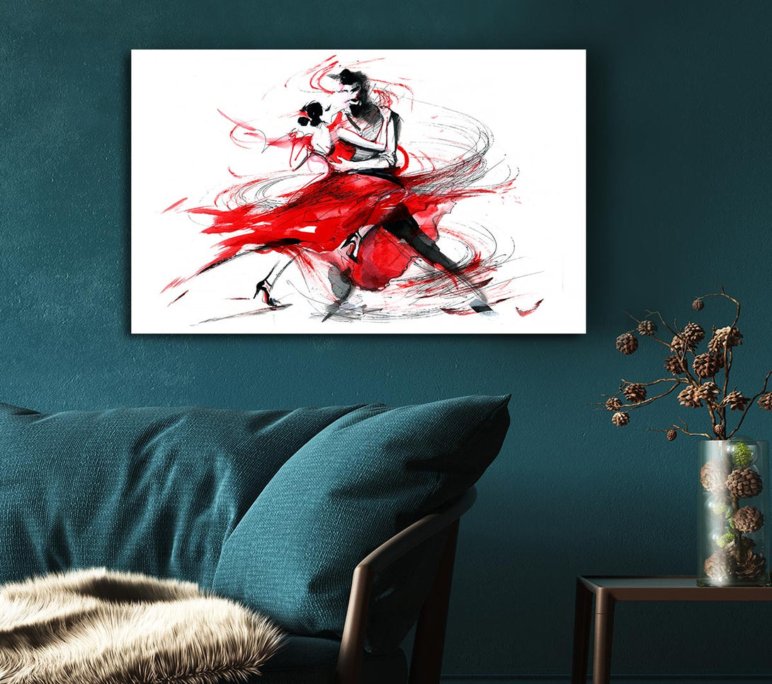 Picture of Flamenco 12 Canvas Print Wall Art