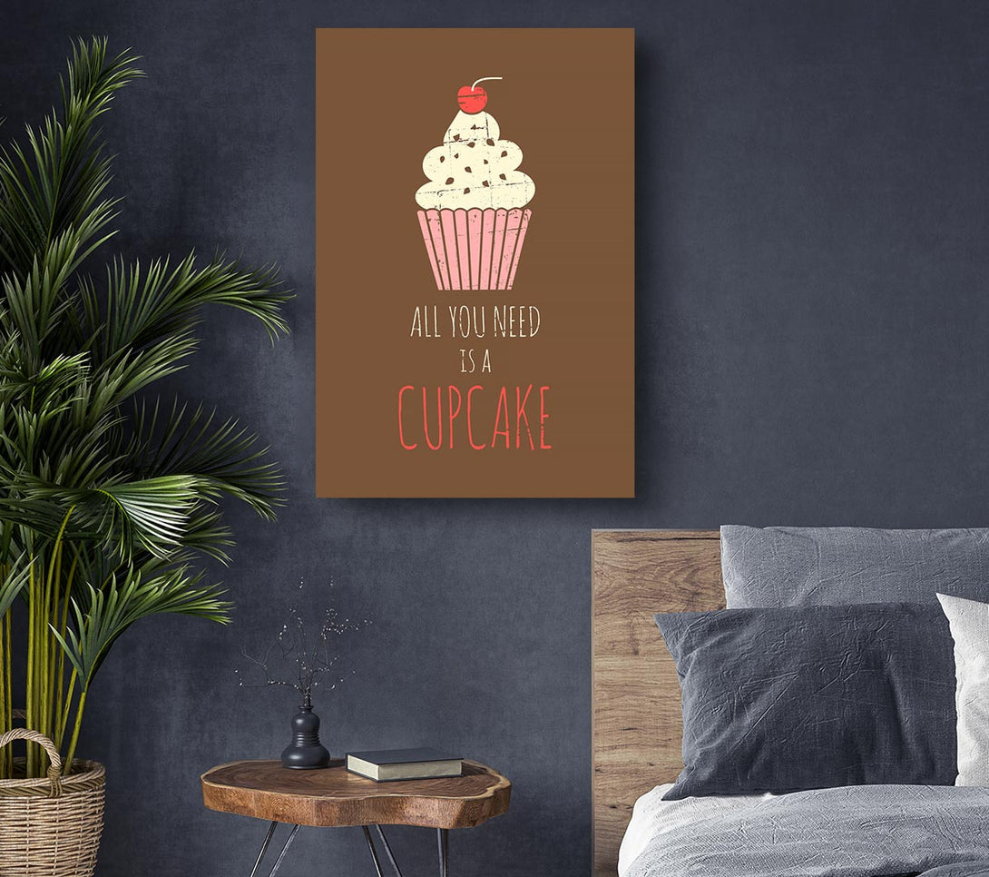 Picture of Cupcake 3 Canvas Print Wall Art